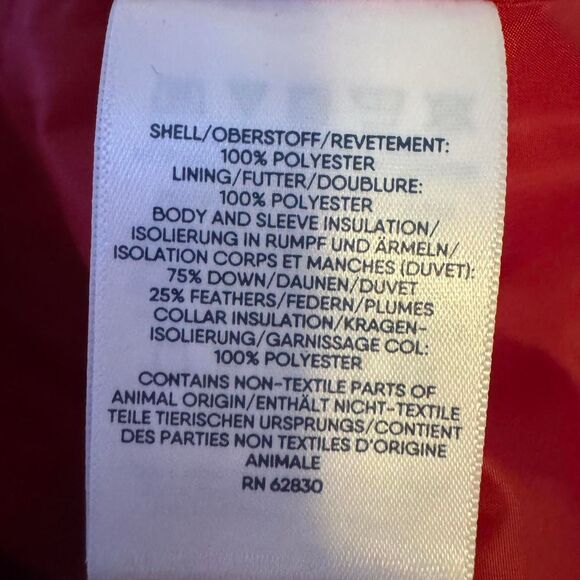 Lands’ End Plus 3X Red Down Puffer Coat Jacket 600 Fill RDS Warm Packable NWT - Picture 4 of 8